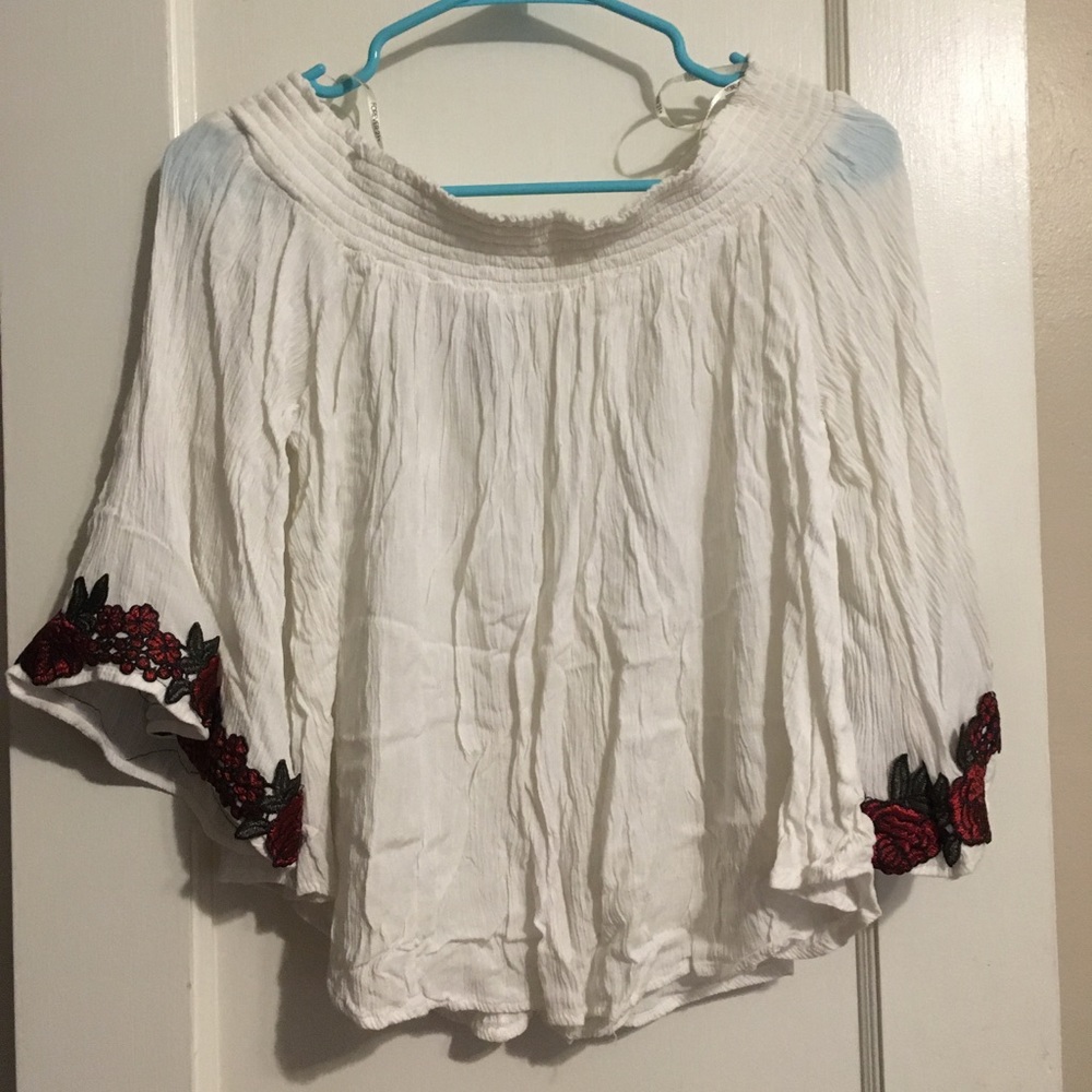 Off The Shoulder Forever 21 Top